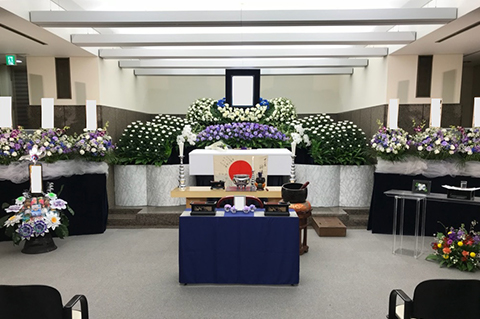 横浜市南部斎場の葬儀事例2
