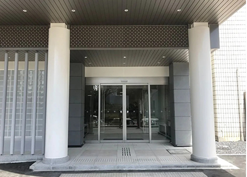 かわさき北部斎苑の正面玄関