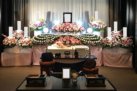 横浜市北部斎場の葬儀事例 No.4