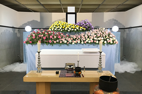 横浜市南部斎場の葬儀事例 No.4